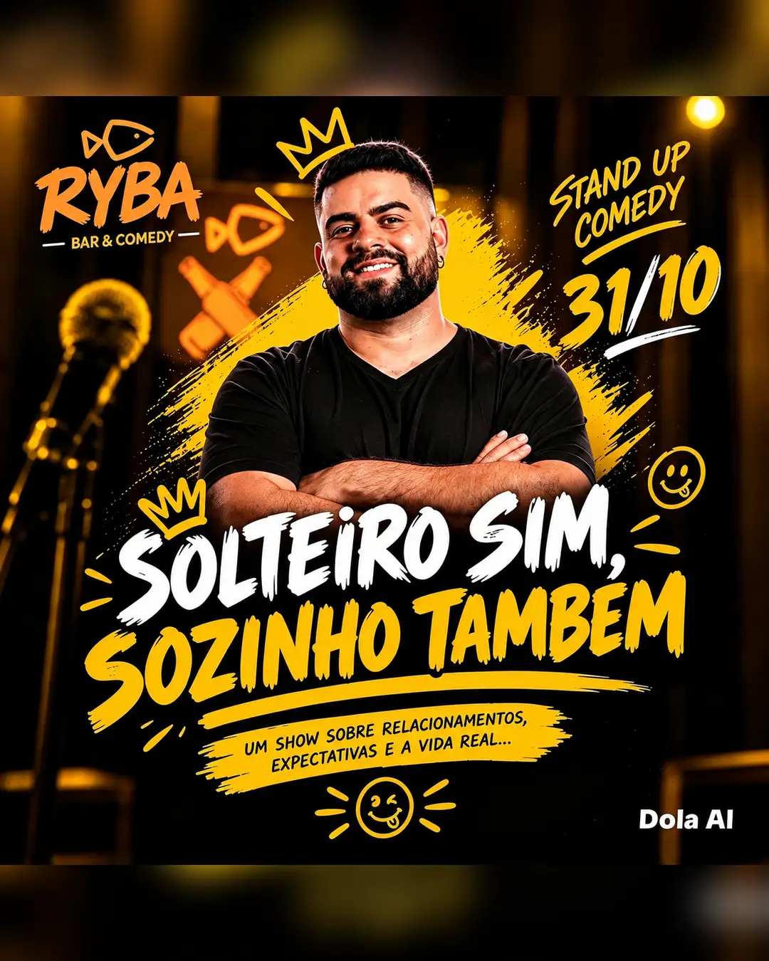 Standup com Gui omena em solteiro sim, sozinho também