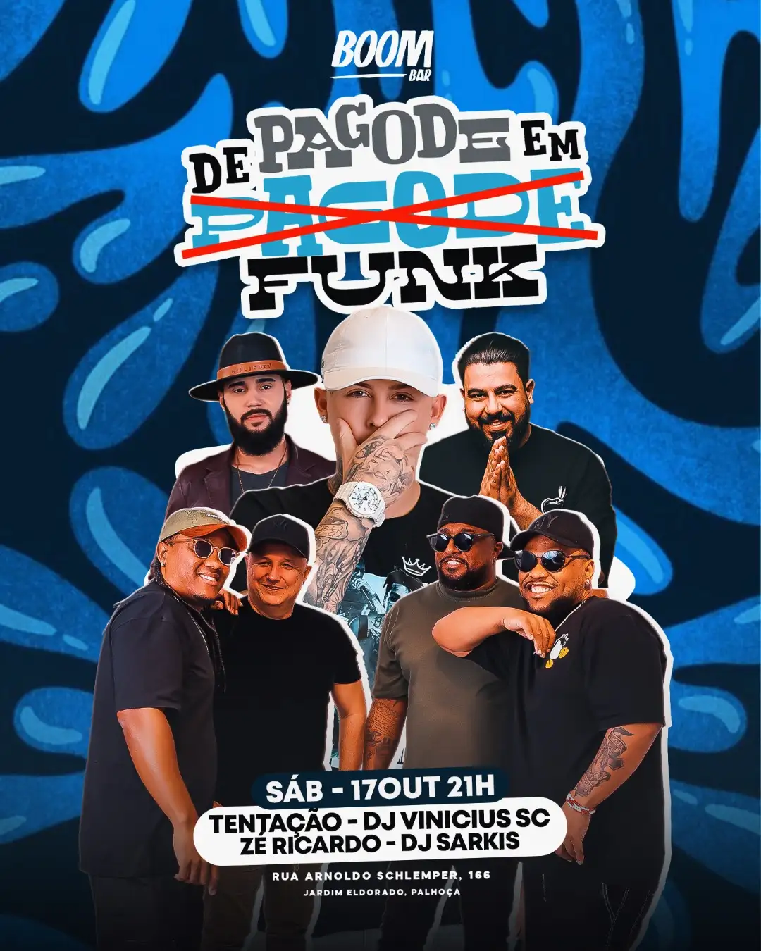 DE PAGODE EM FUNK - TENTAÇÃO + DJ VINICIUS SC + PART. ZE RICARDO + DJ SARKIS
