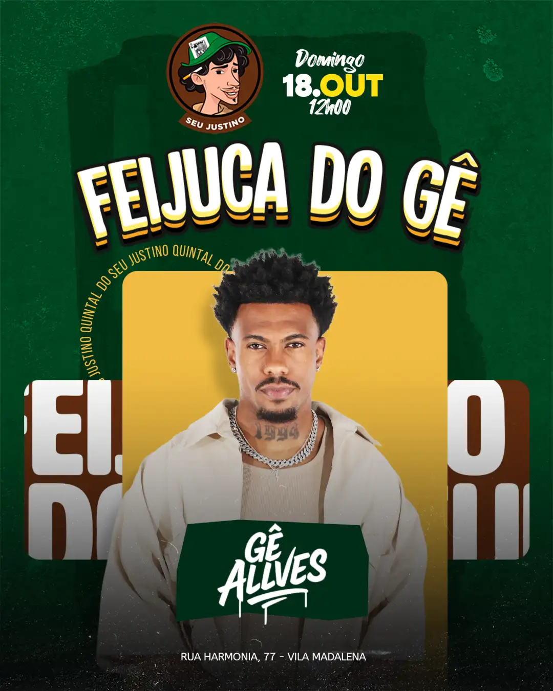 🟣 FEIJUCA DO GÊ - 18.10 ✔️