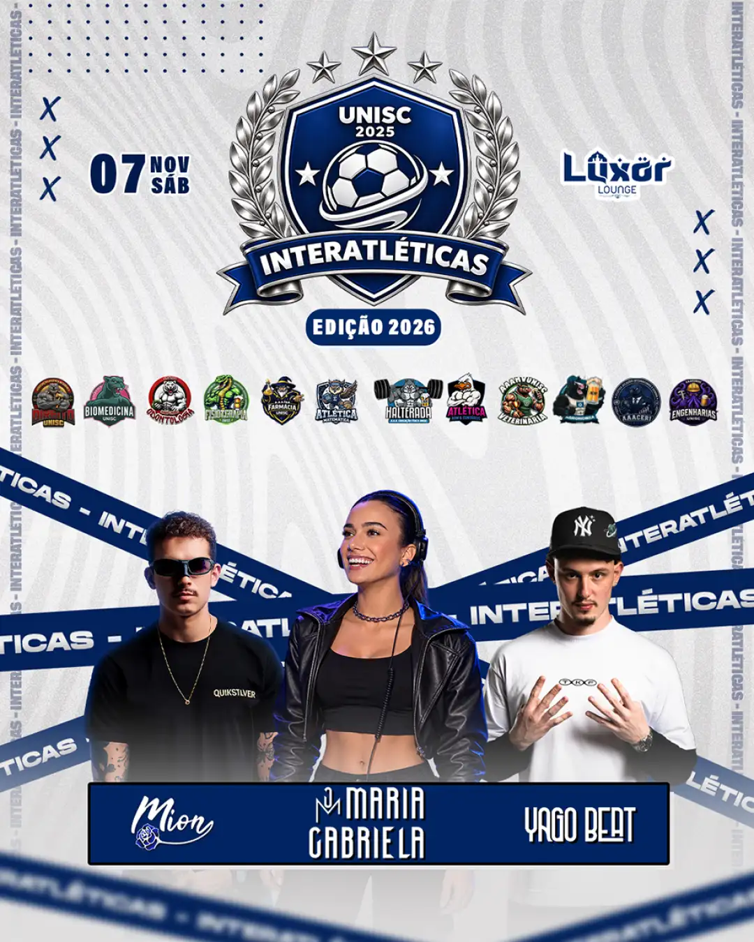 INTERATLÉTICAS - EDIÇÃO 2026