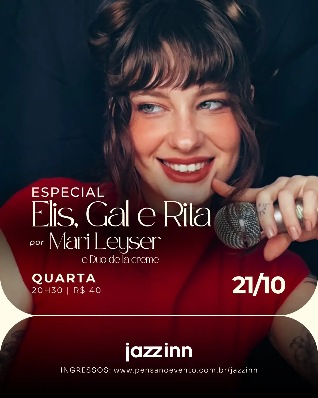 Especial ELIS, GAL e RITA por Mari Leyser e Duo de la creme