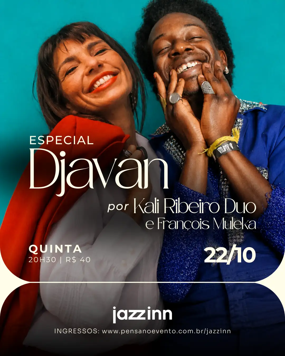 Especial DJAVAN por Kali Ribeiro Duo