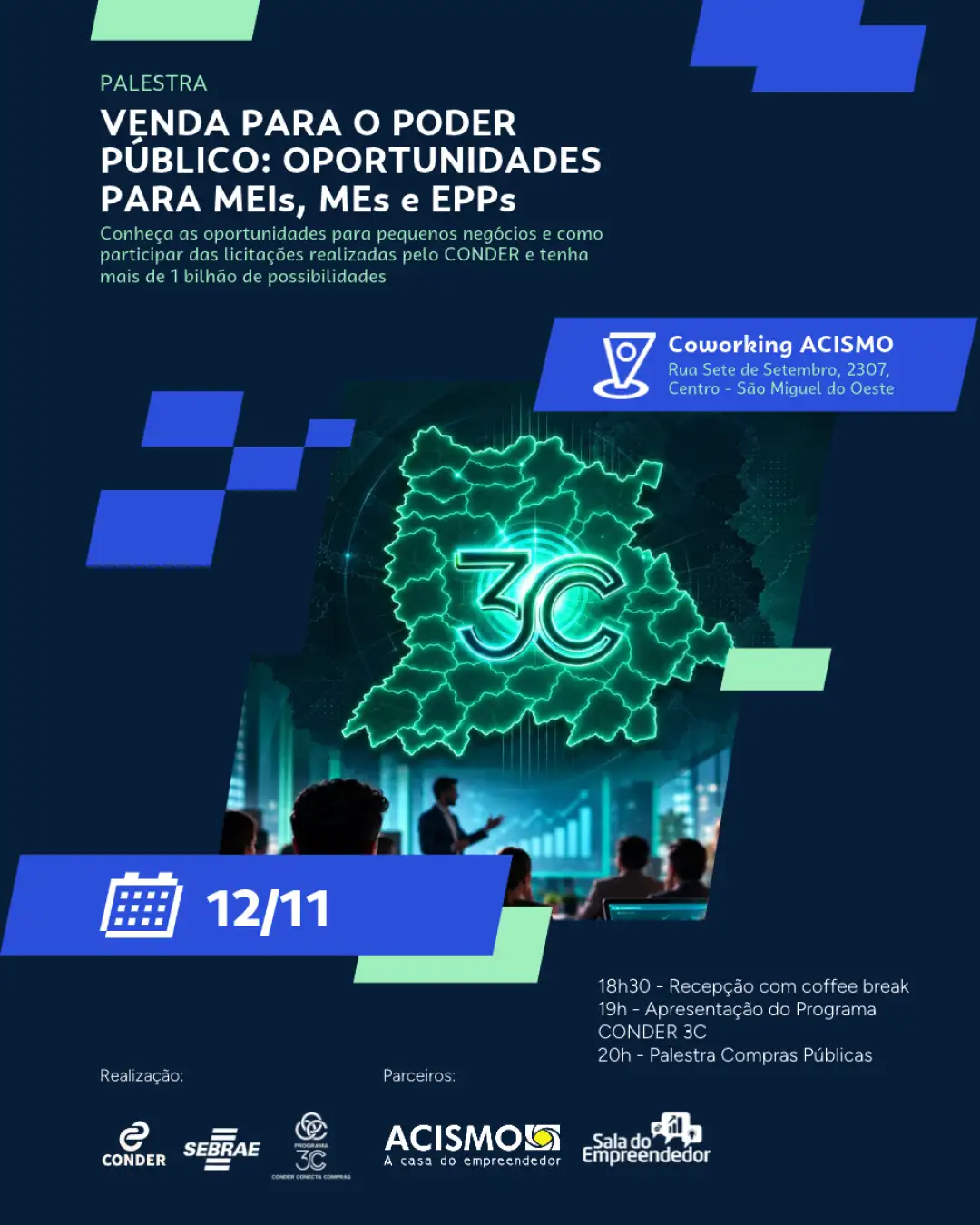 VENDA PARA O PODER PÚBLICO: OPORTUNIDADES PARA MEIs, MEs e EPPs