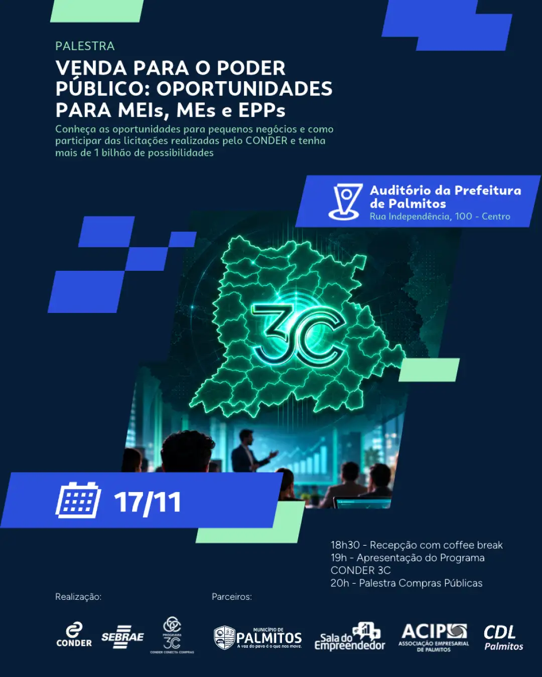 VENDA PARA O PODER PÚBLICO: OPORTUNIDADES PARA MEIs, MEs e EPPs