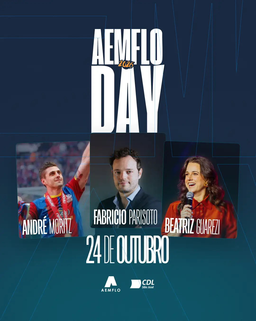 AEMFLO DAY 2026: conhecimento, inspiração e grandes histórias