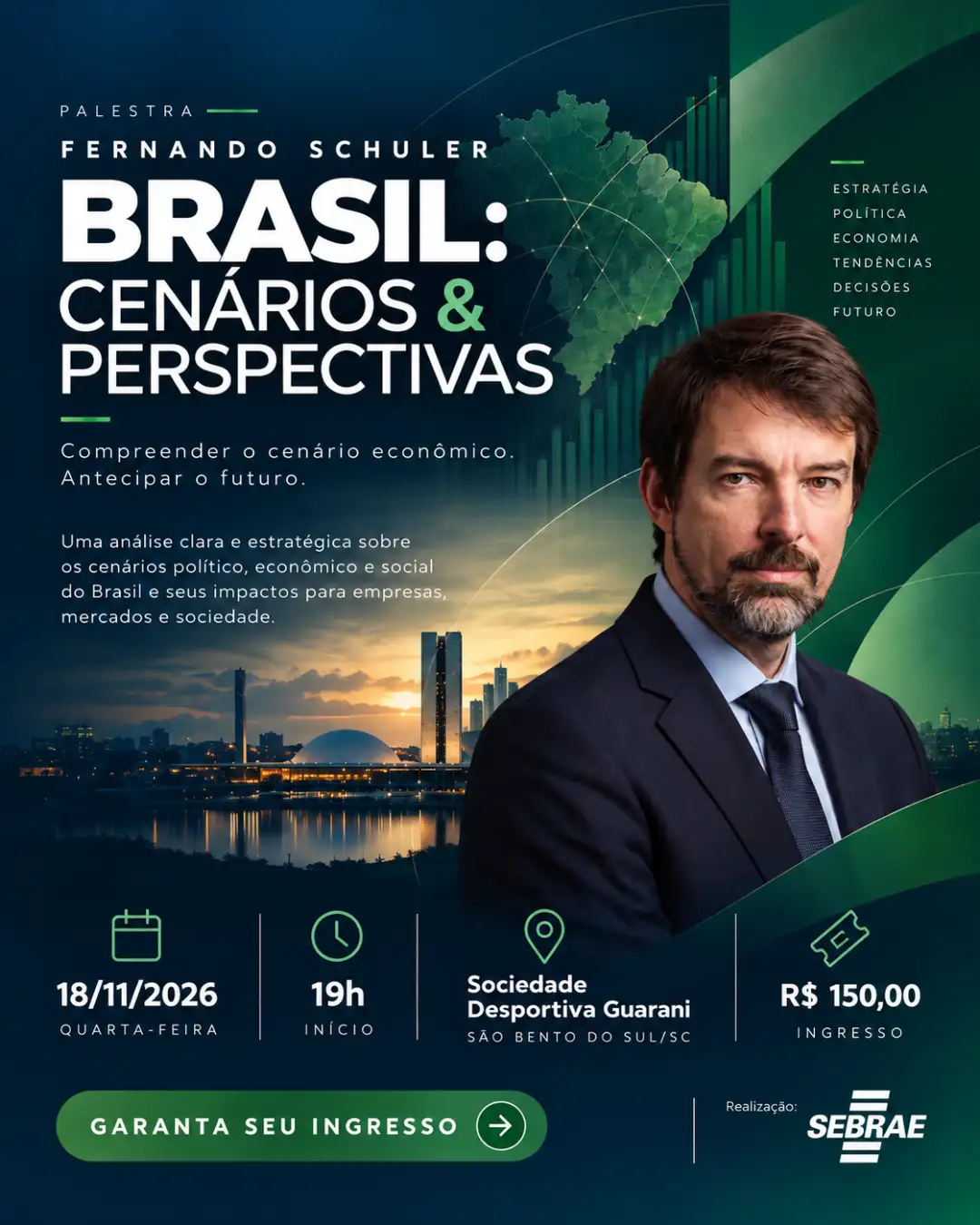 Palestra Cenários & Perspectivas