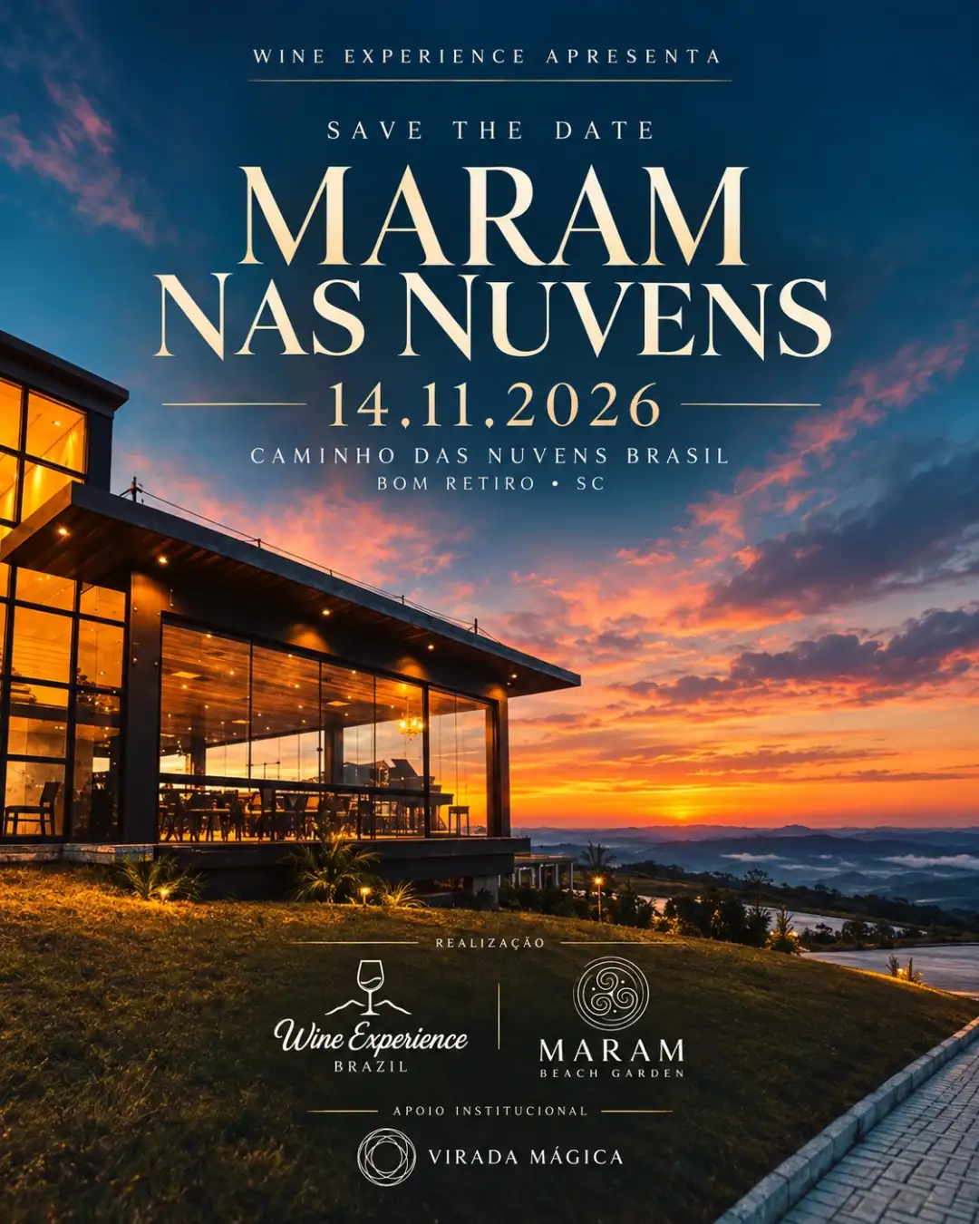 Wine Experience Brazil - Maram Nas Nuvens