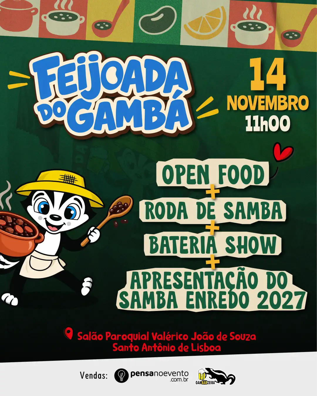 FEIJOADA DO GAMBÁ