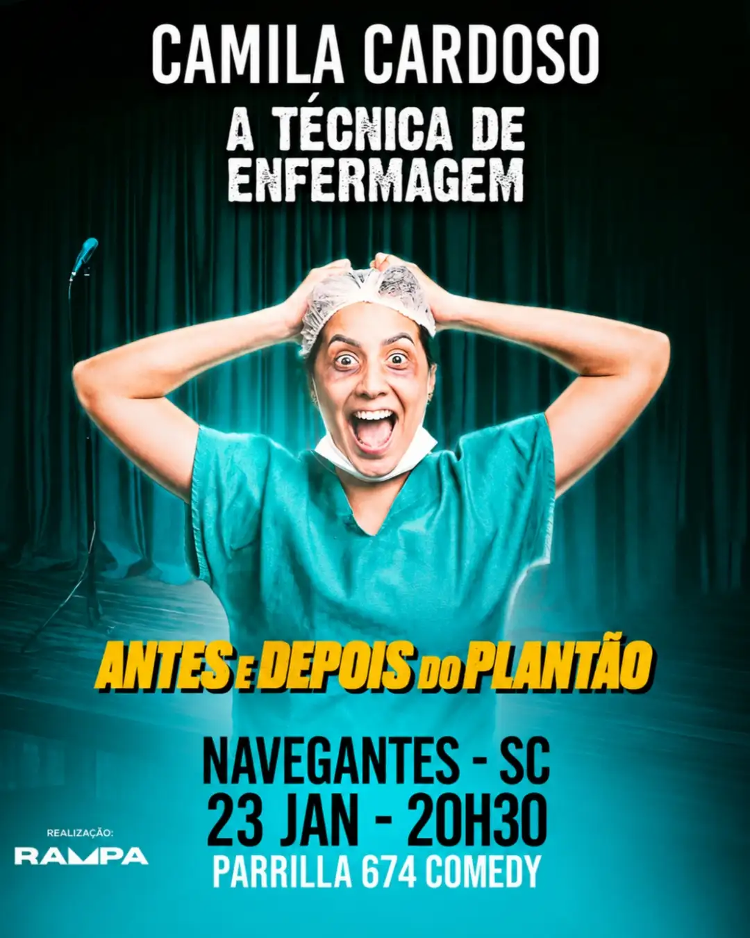 Camila Cardoso em Antes e Depois do Plantão