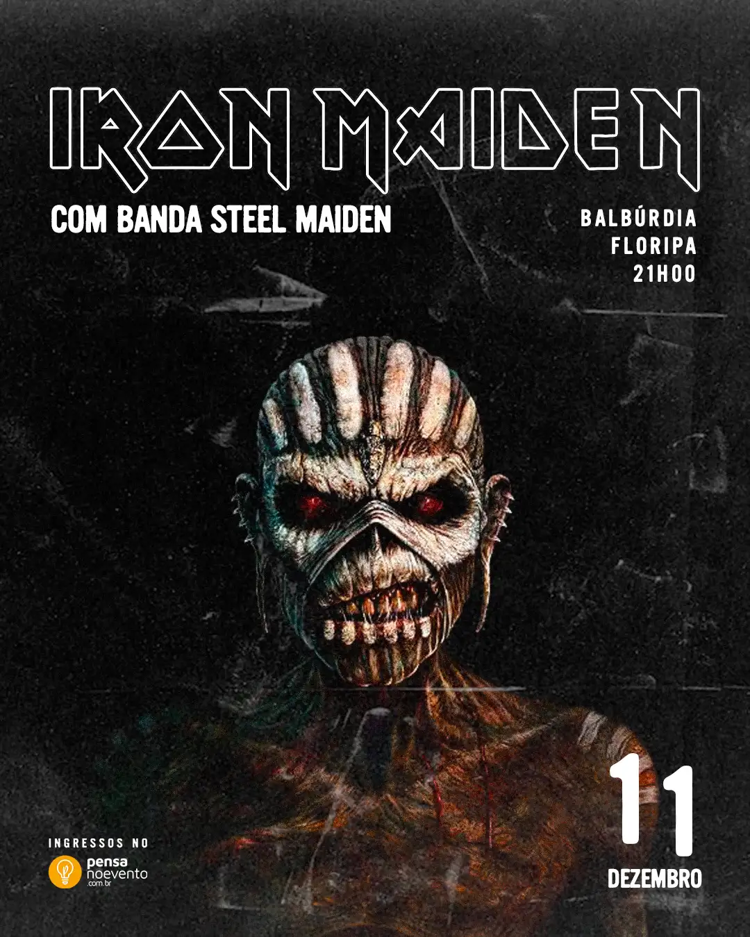 ESPECIAL IRON MAIDEN COM A BANDA STEEL MAIDEN