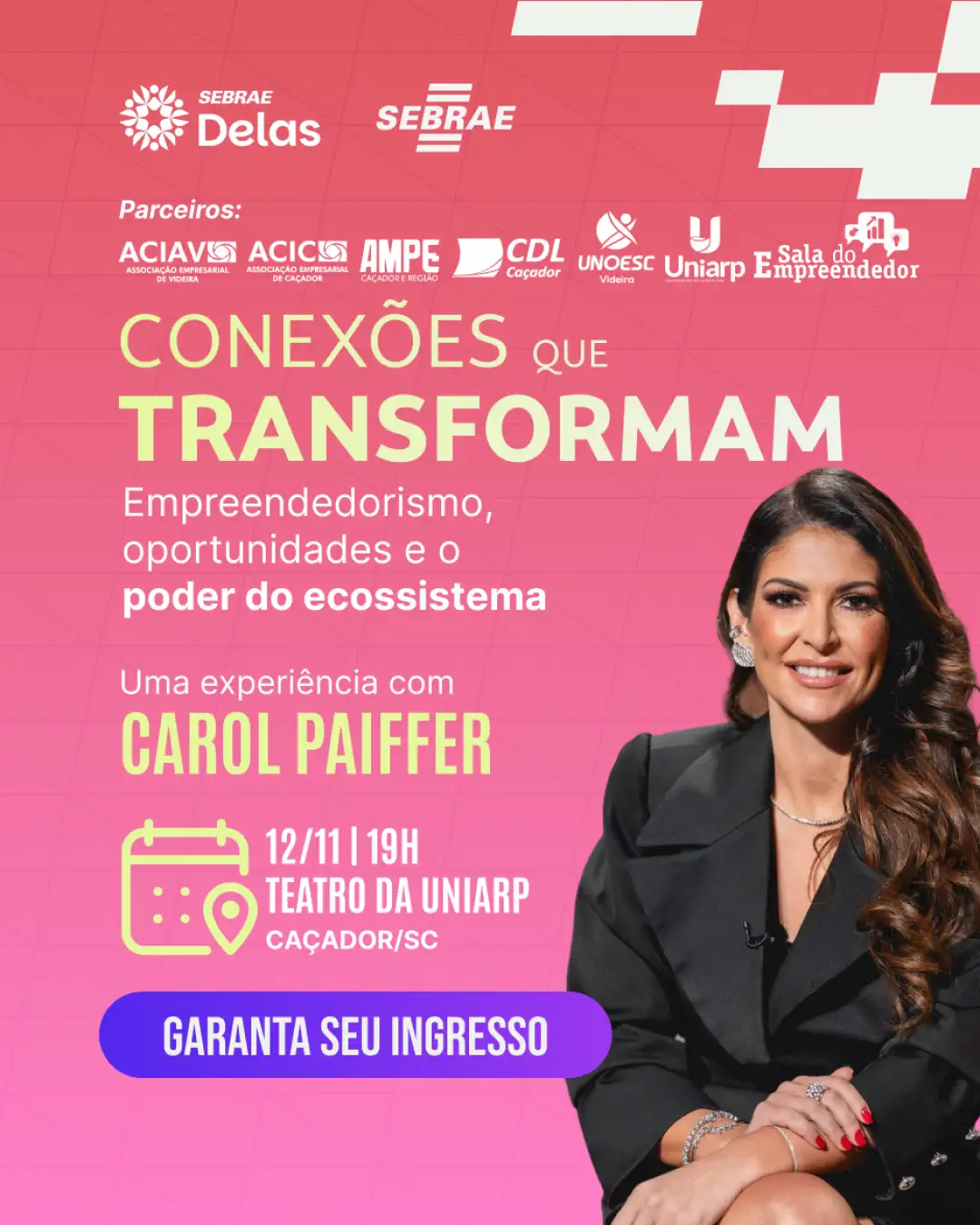 Conexões que Transformam - Uma experiência com Carol Paiffer