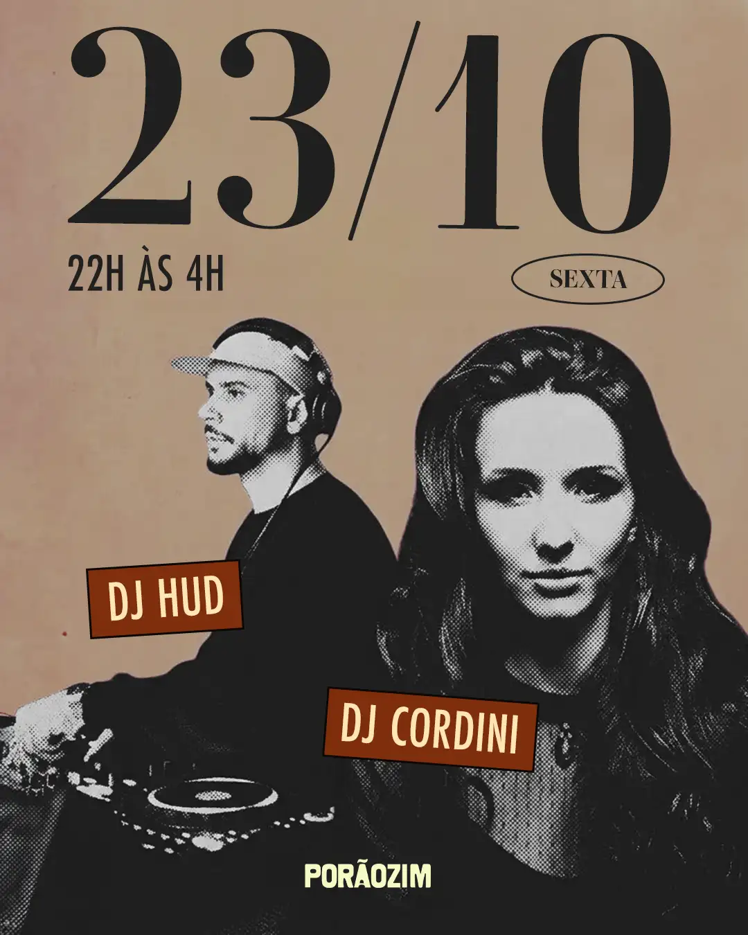 DJ HUD E DJ CORDINI