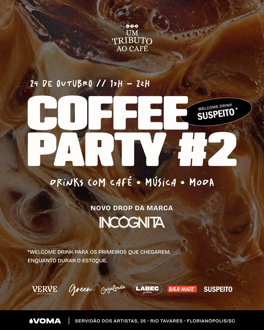 24.10 COFFEE PARTY // UM TRIBUTO AO CAFÉ