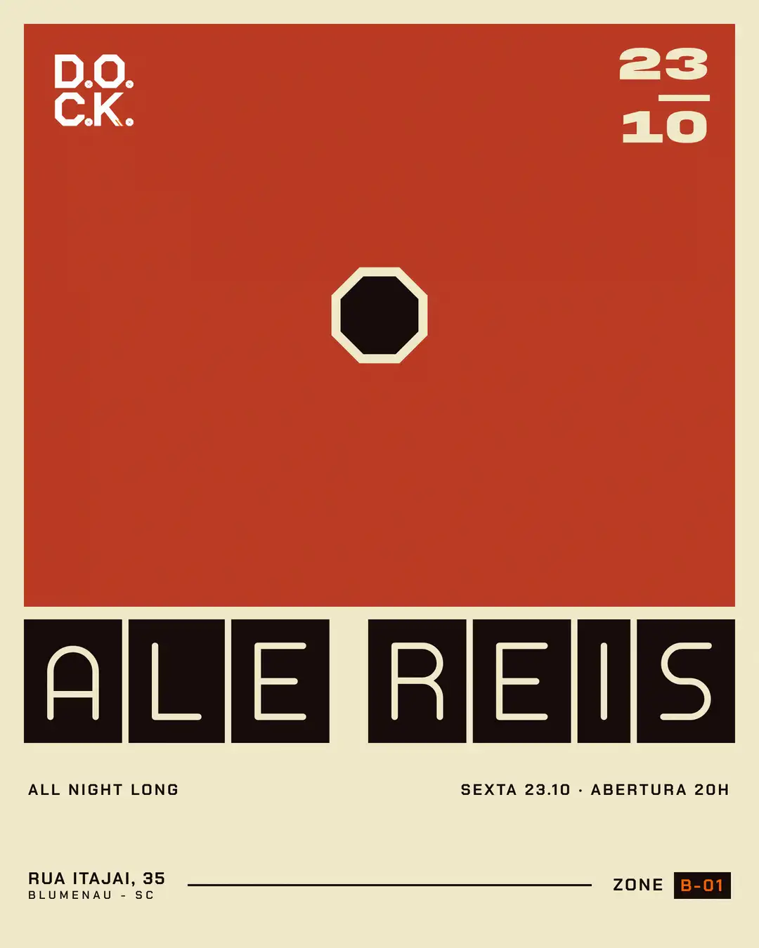 D.O.C.K. apresenta Ale Reis (all night long)