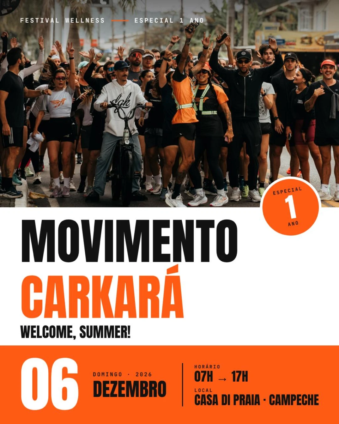 MOVIMENTO CARKARÁ 1 ANO