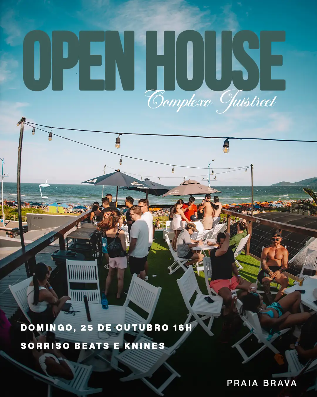 OPEN HOUSE APRESENTA - SORRISO BEATS & KNINES