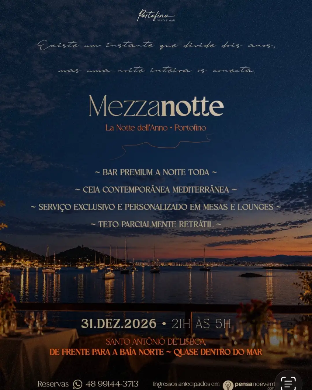 Mezzanotte - La Notte dell'Anno - Portofino