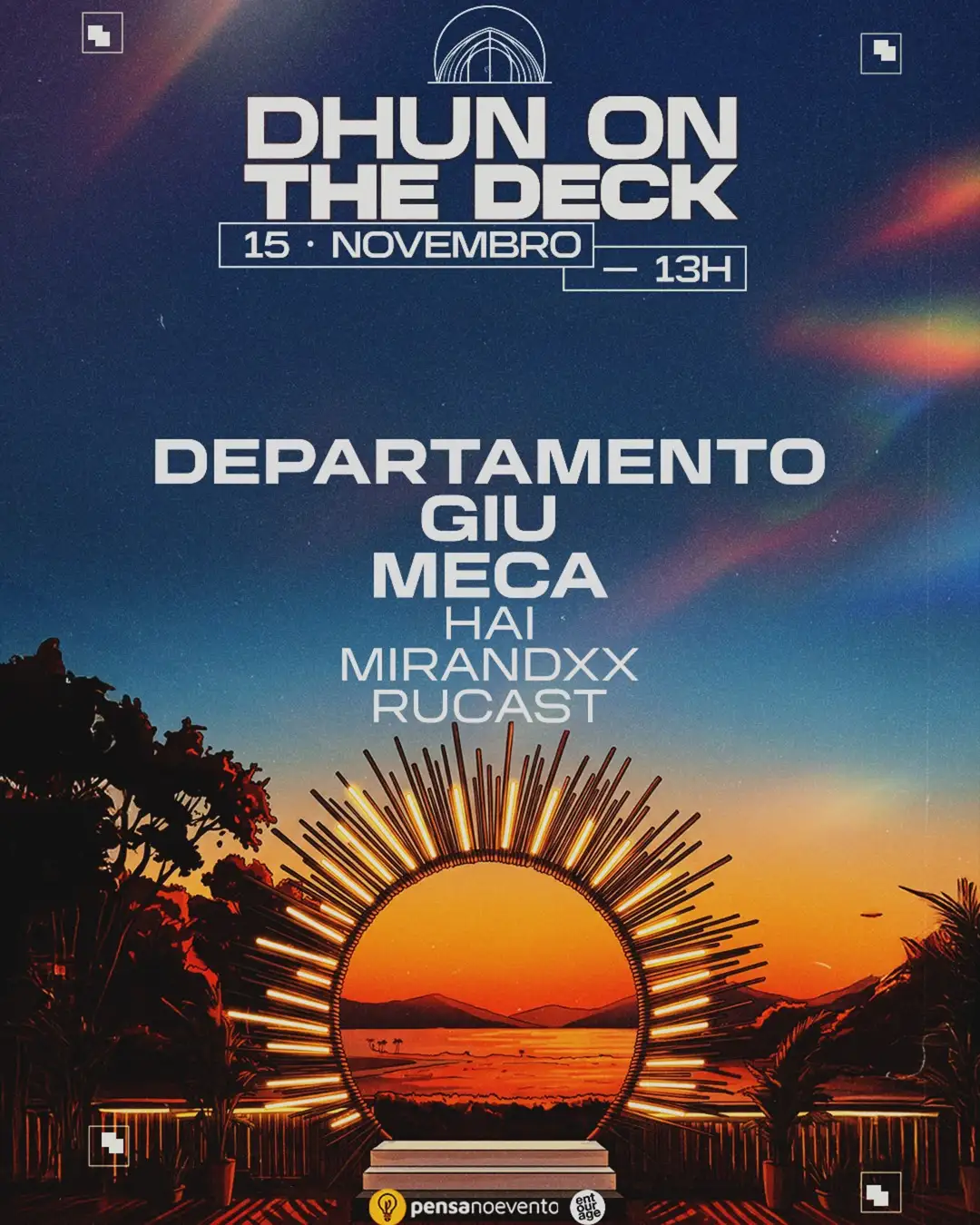 DHUN ON THE DECK - Departamento, Giu & Meca