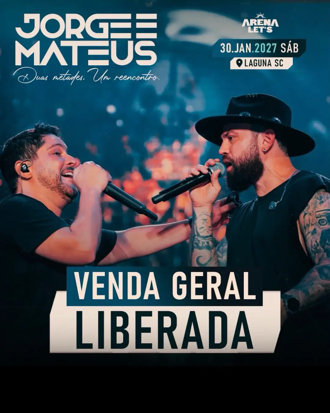 JORGE E MATEUS EM LAGUNA