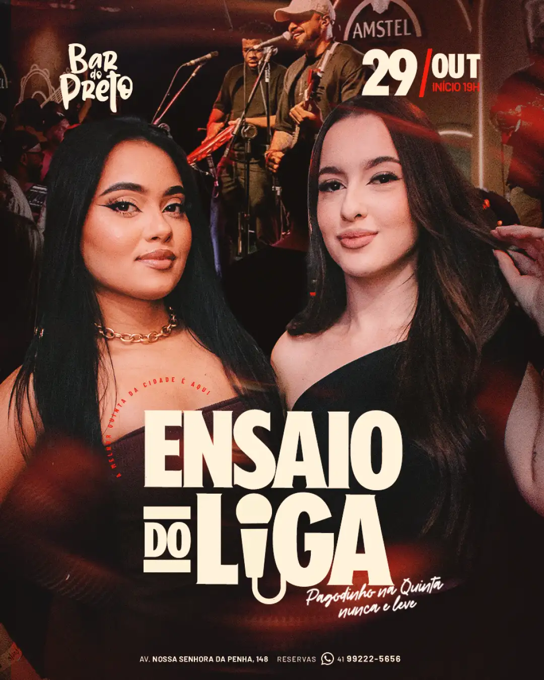 Qui.29.Out - Ensaio do Liga