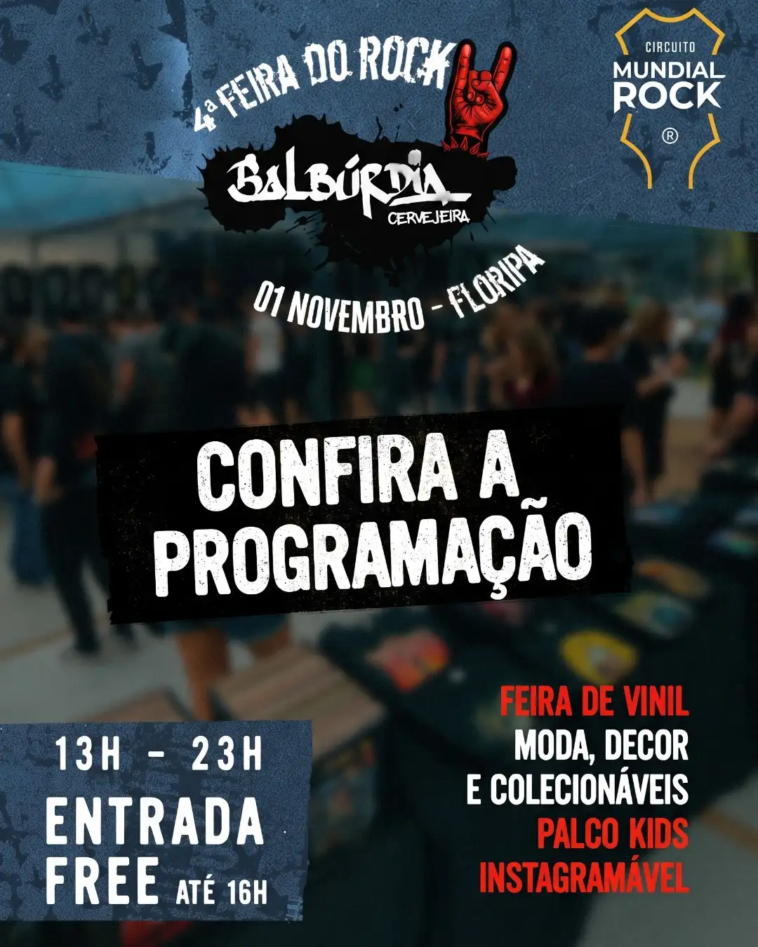 FEIRA DO ROCK + ESQUENTA MUNDIAL ROCK