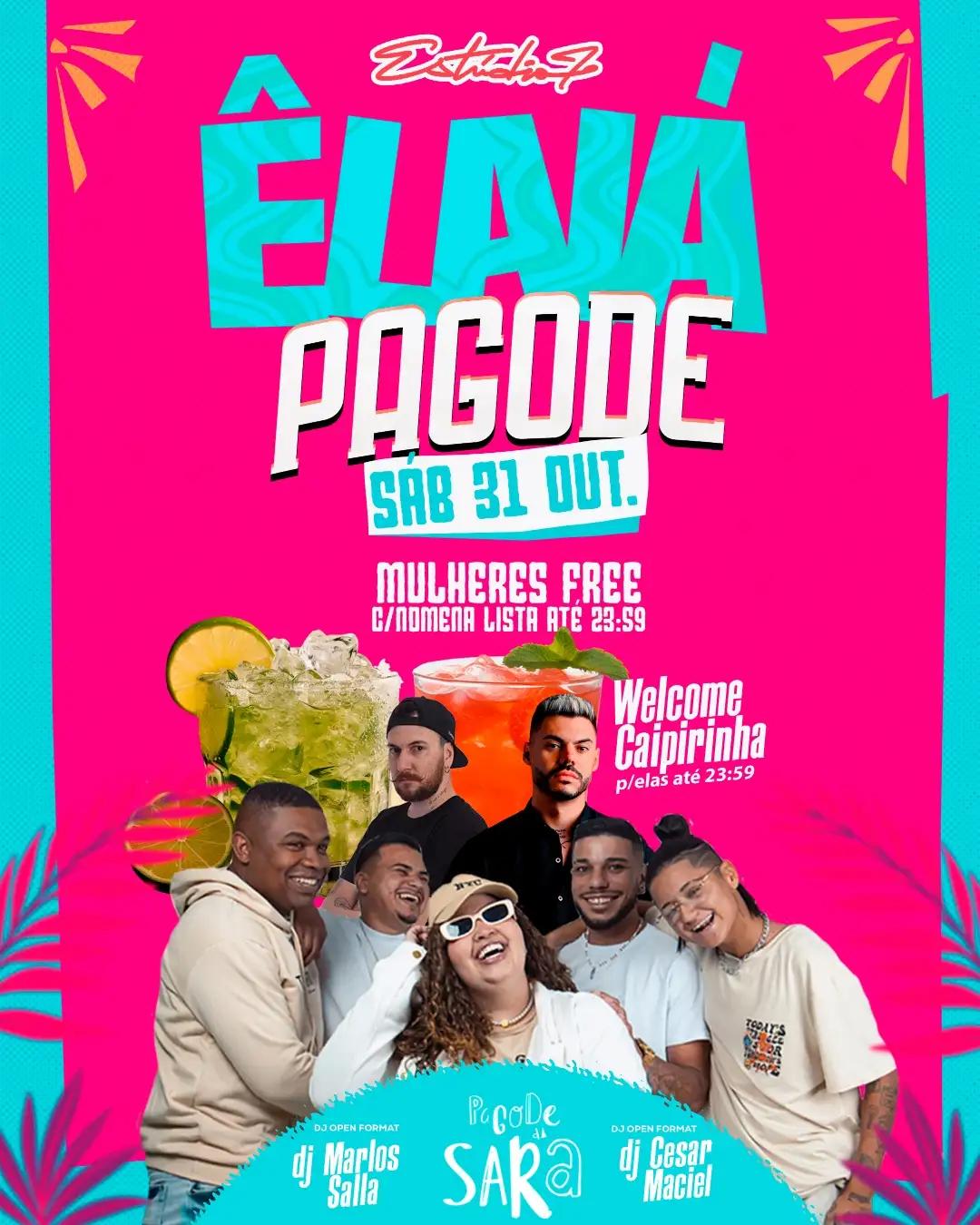 ÉLAIÂ NO PAGODE 🥁🔥
