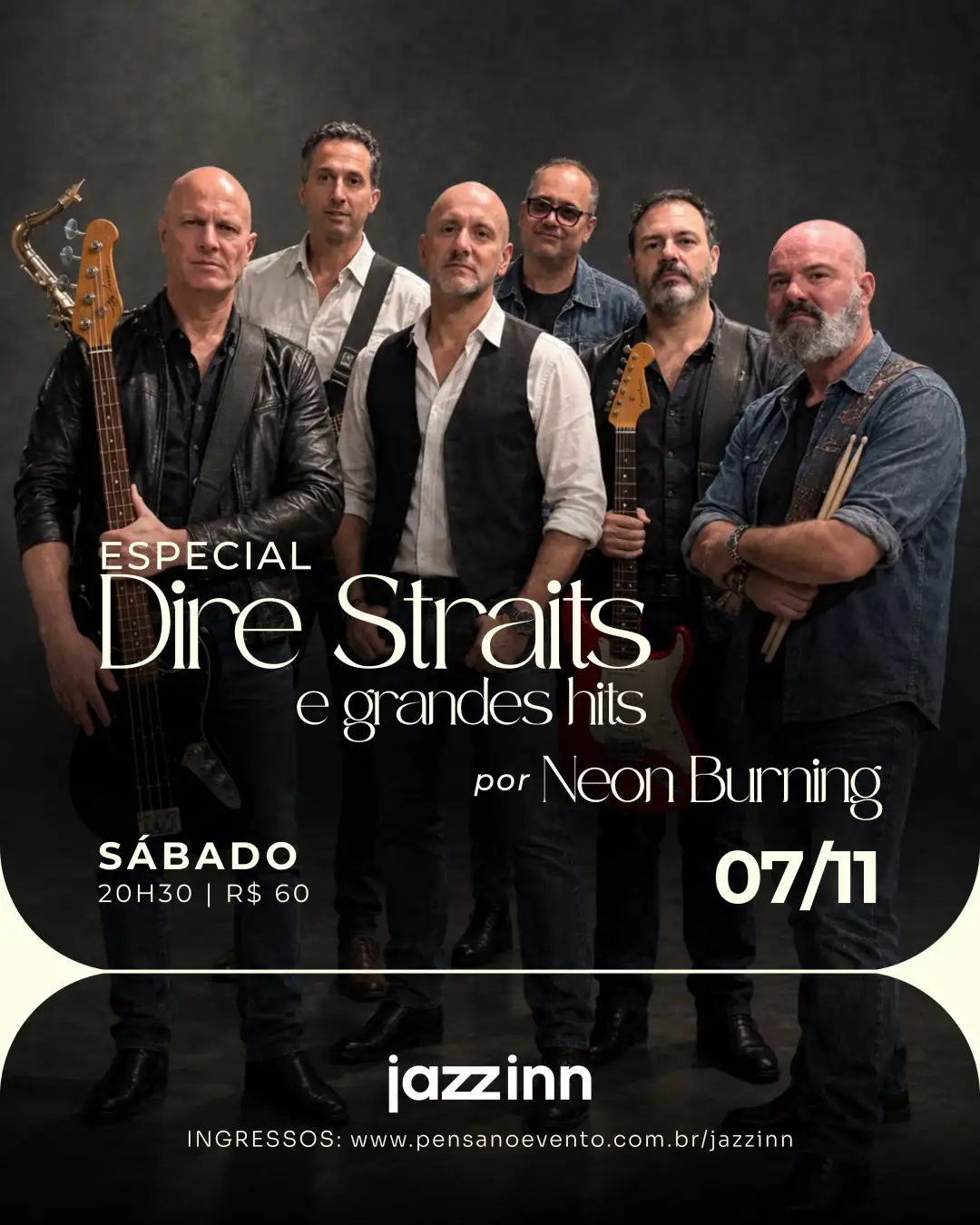 Especial DIRE STRAITS e grandes hits por Neon Burning