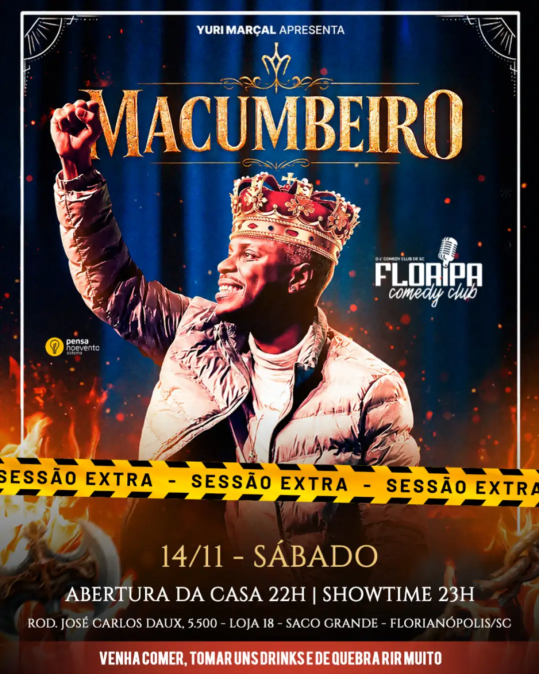 YURI MARÇAL - MACUMBEIRO - SESSÃO EXTRA - 23h