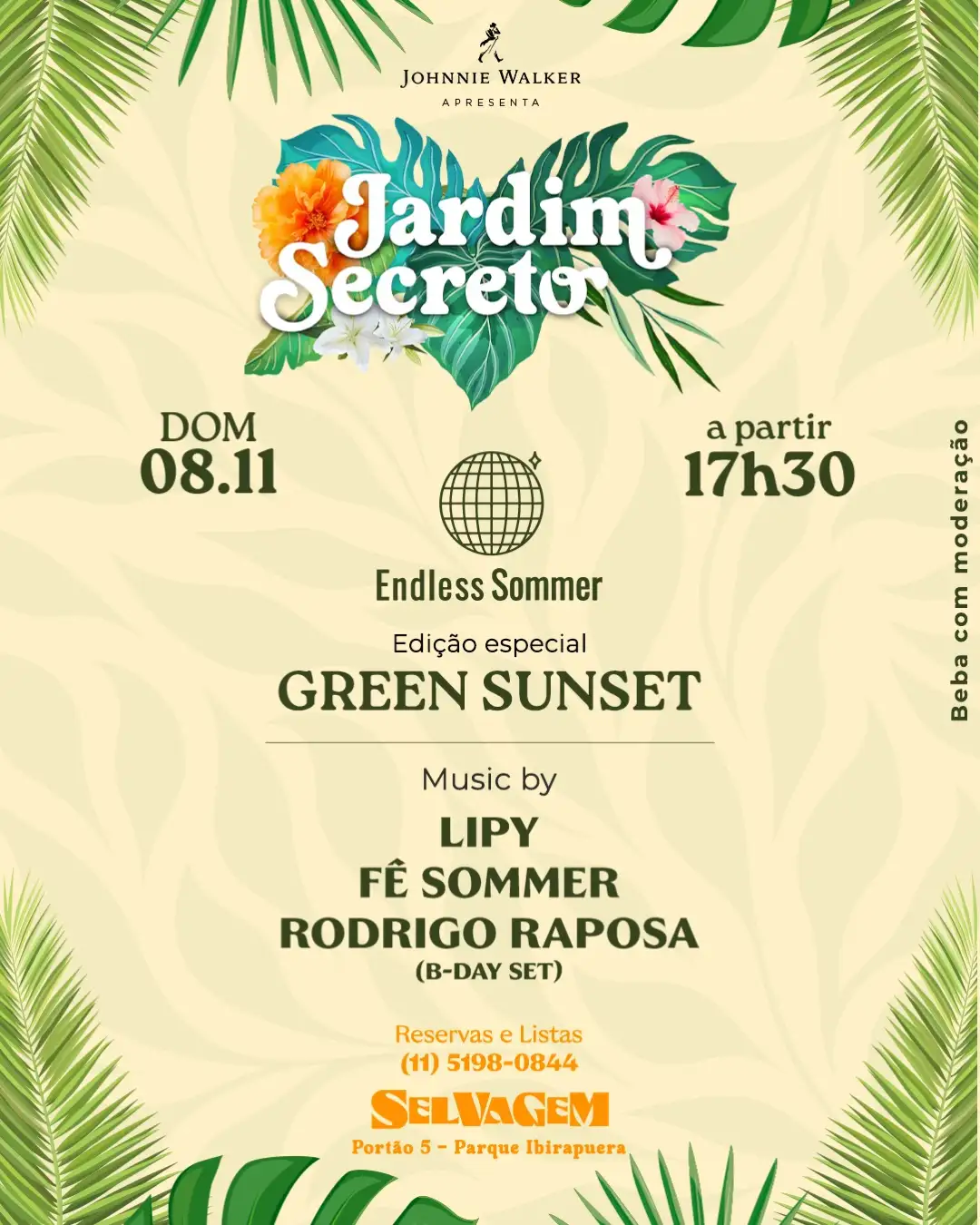 JARDIM SECRETO – ENDLESS SOMMER | EDIÇÃO ESPECIAL GREEN SUNSET