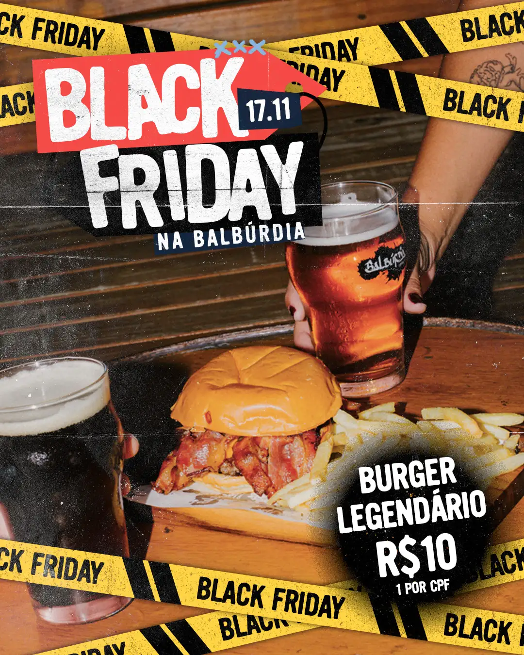 BLACK FRIDAY DA BALBÚRDIA