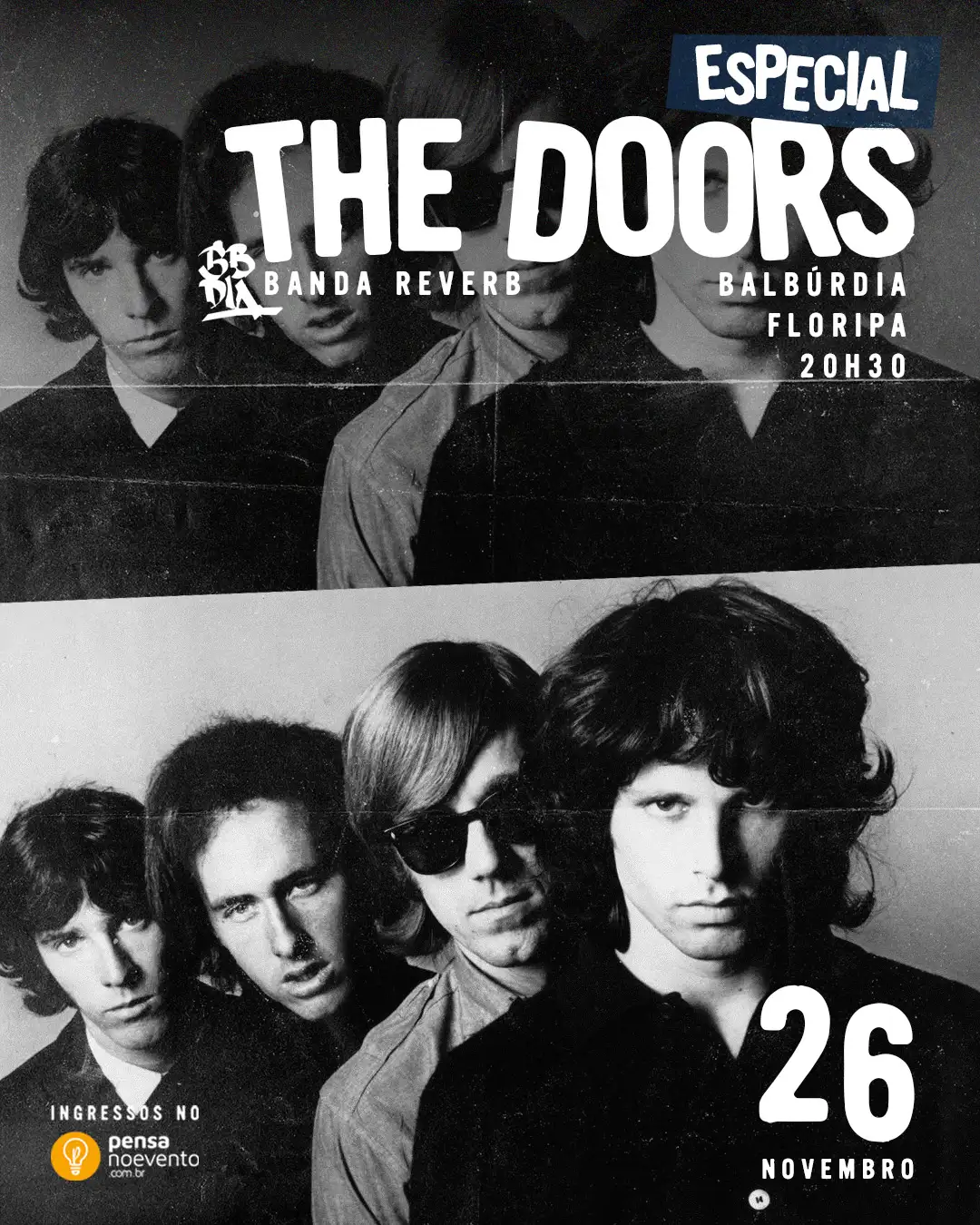 TRIBUTO THE DOORS COM A BANDA REVERB