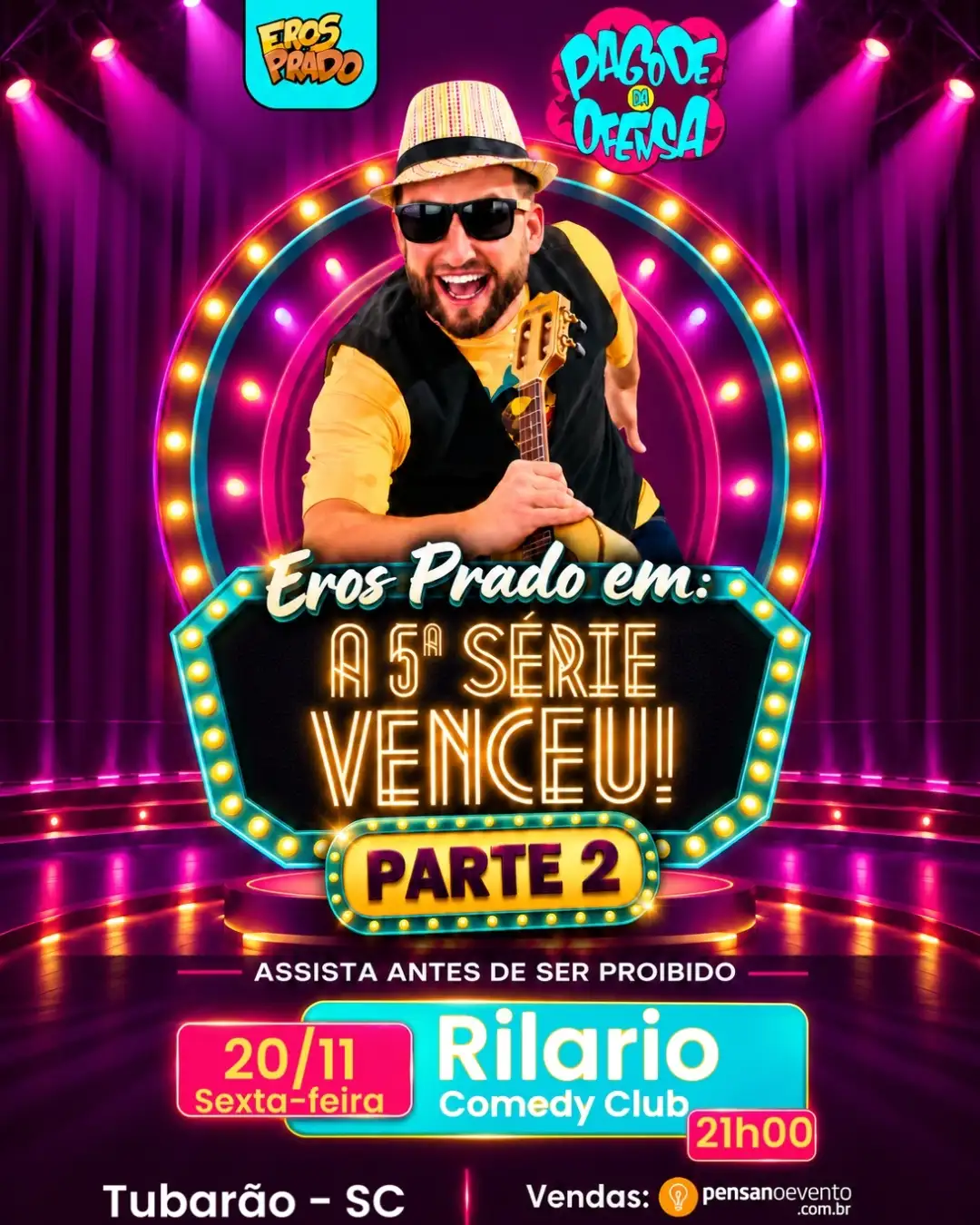 Eros Prado a 5ª série venceu parte 2