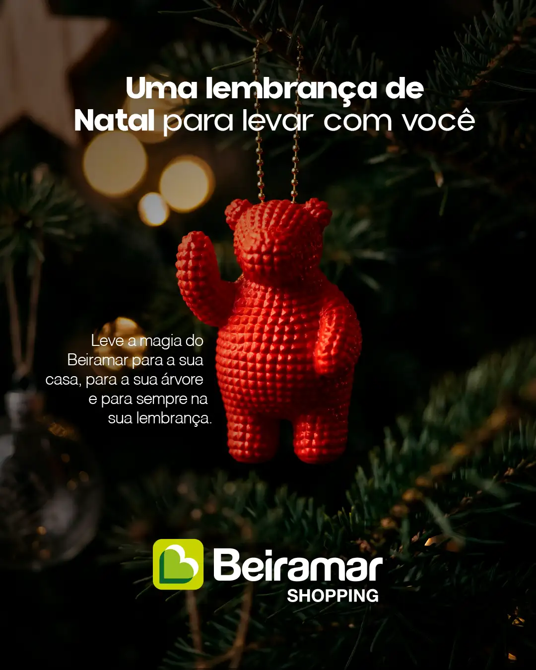 Urso de Natal - Beiramar