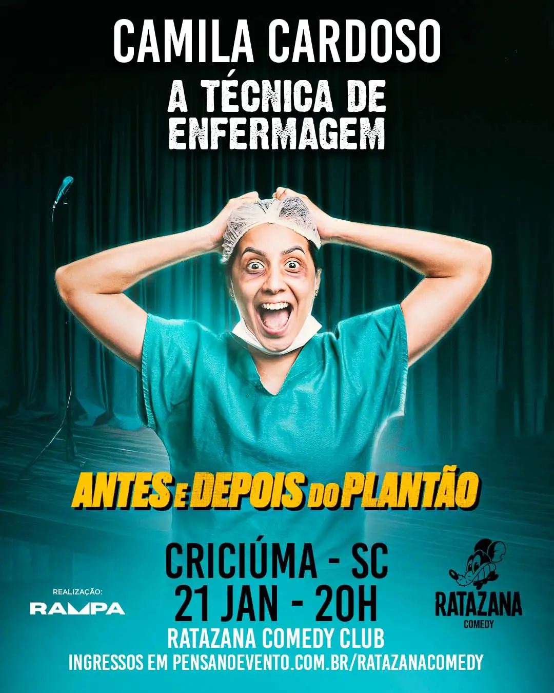 CAMILA CARDOSO - A Técnica de Enfermagem em: Antes e depois do PLANTÃO!